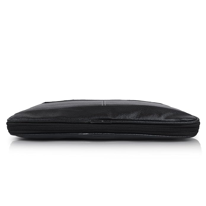 black office laptop bag messenger bag shoulder bag for men work bag leather executive bag