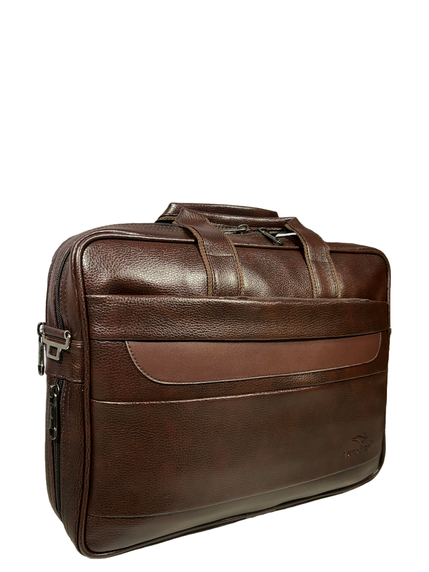 brown side messenger bag