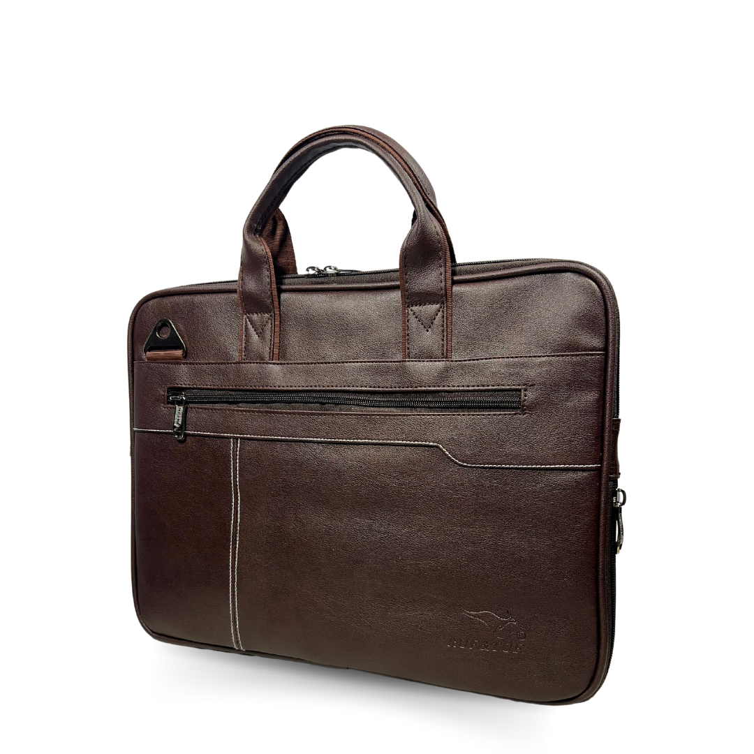 sleek document bag for men