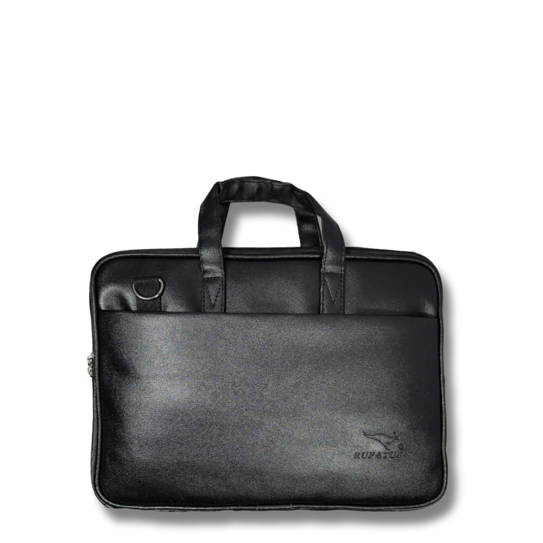 black office laptop bag messenger bag shoulder bag for men work bag leather executive bag