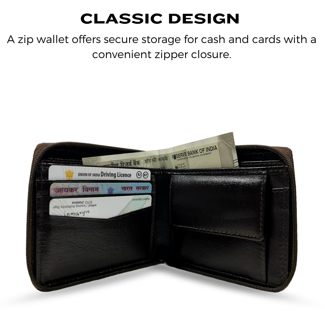 Brian, The Zipper Wallet