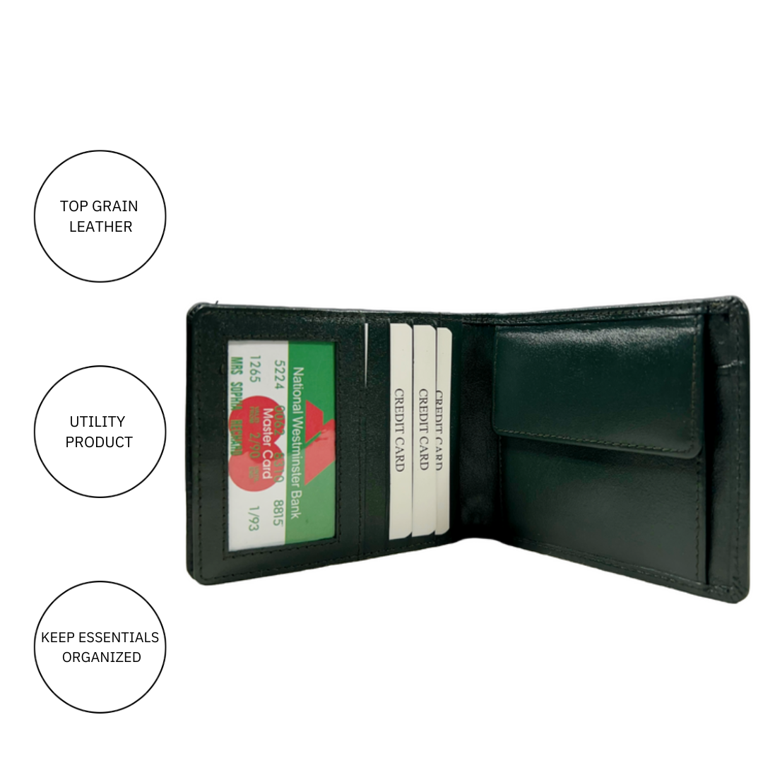 RUF & TUF genuine leather wallets for men