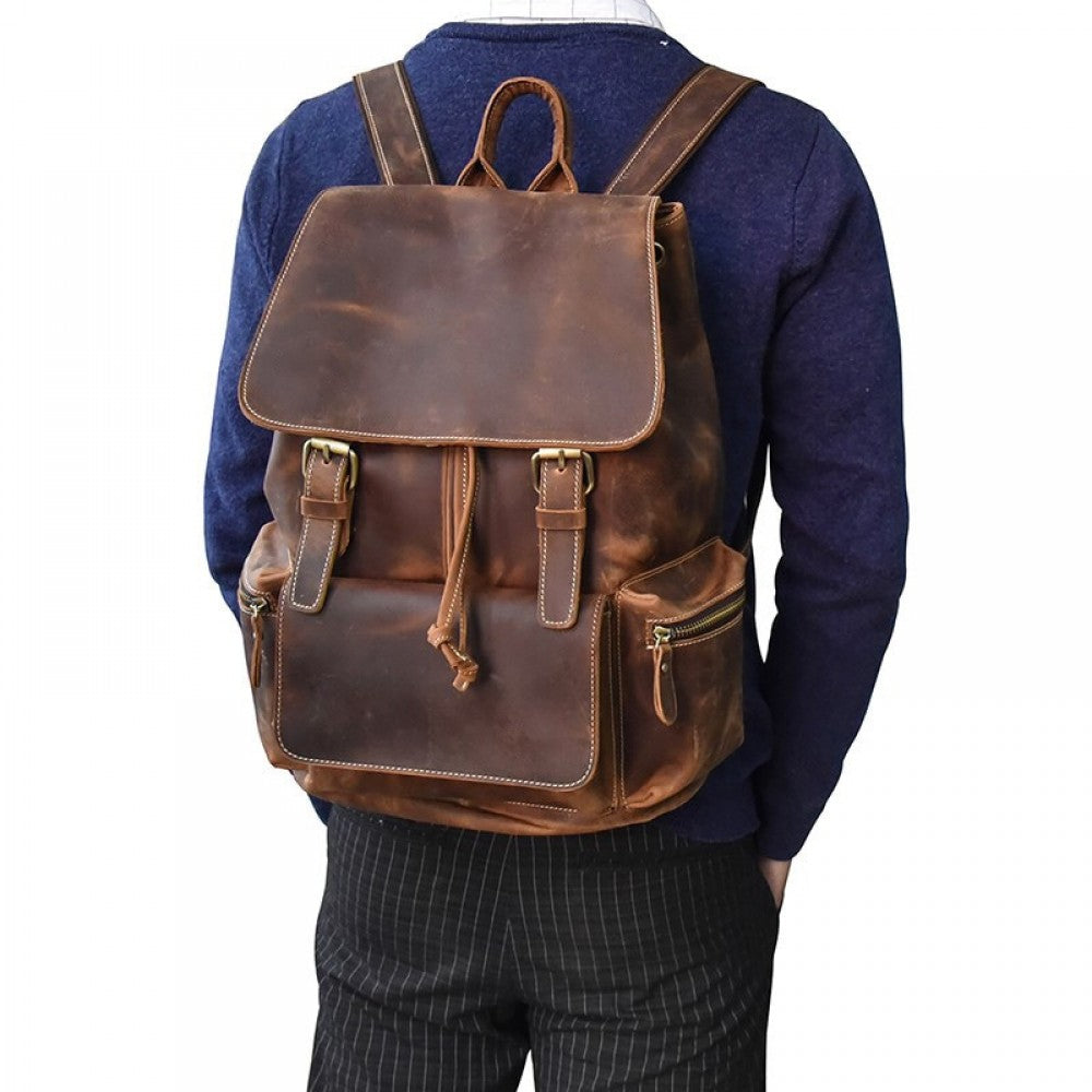 Devon, The Leather Backpack