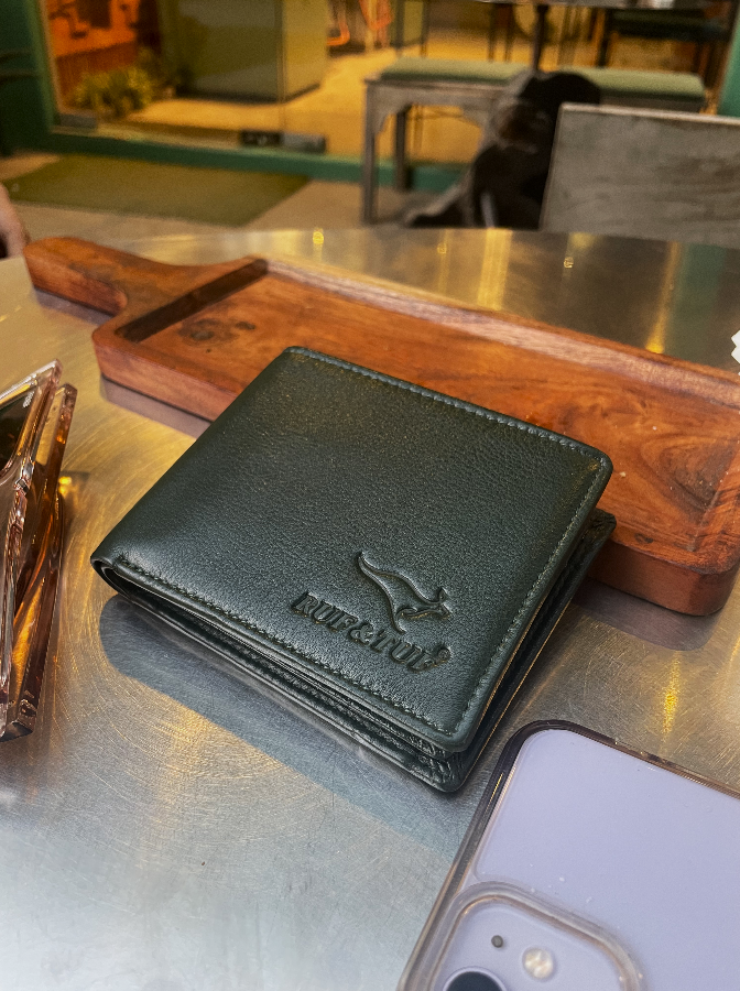 RUF & TUF bi-fold wallet | Designer wallets