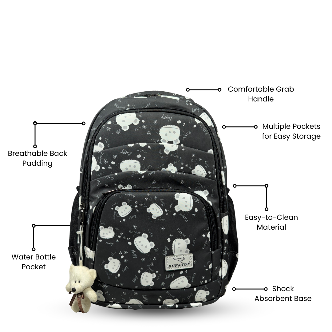 class 4, 5 kids bag, school bag for girls, cute kitty bags 
